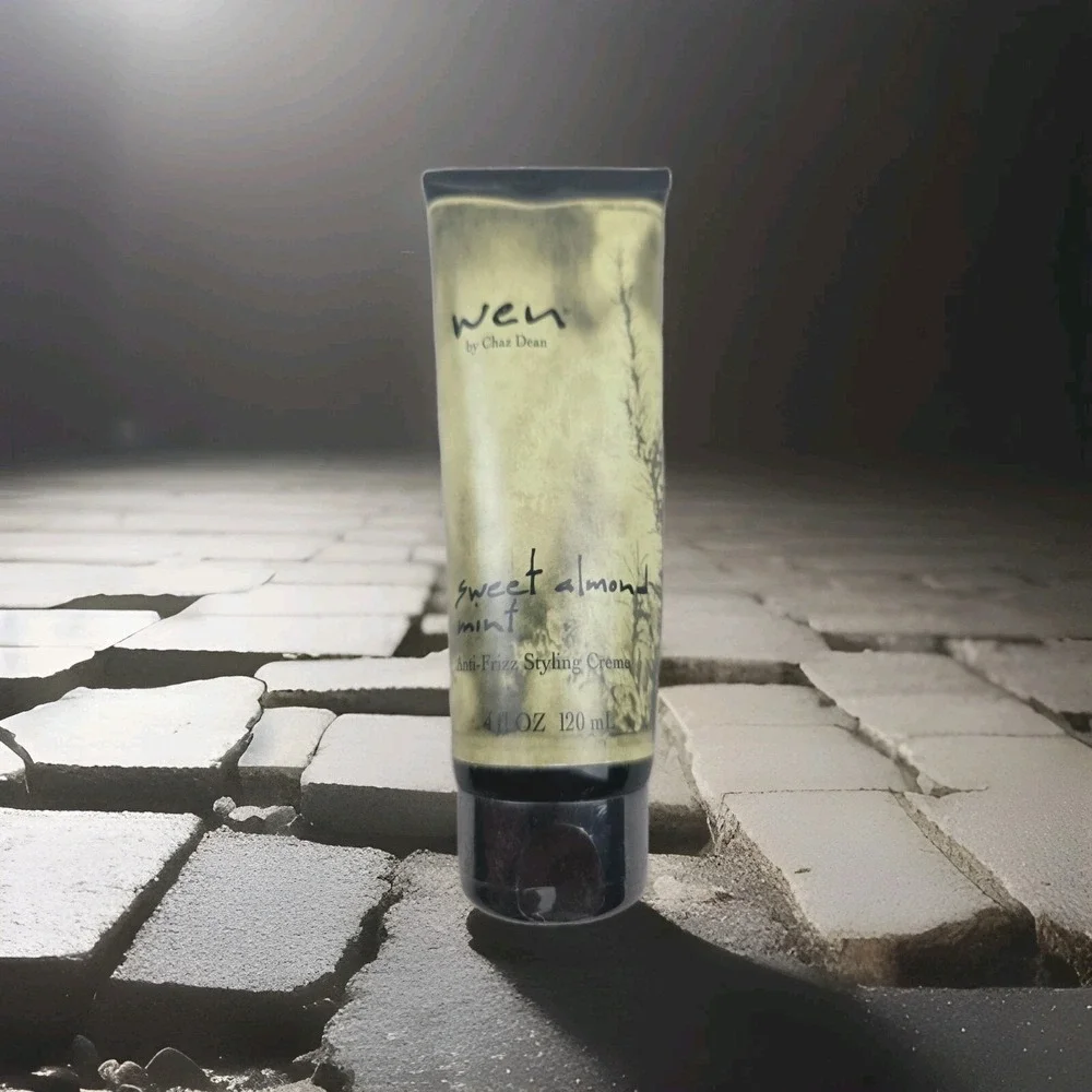 WEN By Chaz Dean Sweet Almond Mint Anti-Frizz Styling Creme 4 Oz NEW Sealed